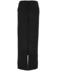 Givenchy - Wool Blend Skirt - Lyst