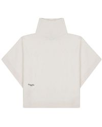 Dior - Virgin Wool Turtleneck Sleeveless Knit Top - Lyst