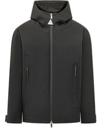 Moncler - Solid Hood Jacket - Lyst
