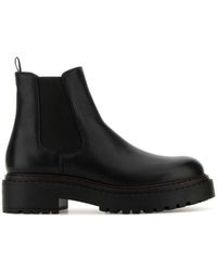 Prada - Slip On Boots - Lyst