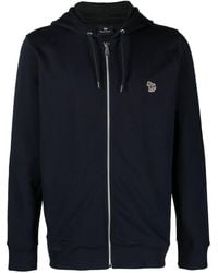 Paul Smith - Logo Cotton Hoodie - Lyst