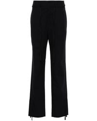 Lemaire - Cotton Drawstring Trousers - Lyst