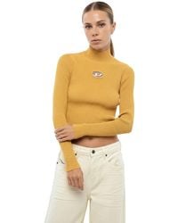 DIESEL - Knitted Turtle Neck Sweater - Lyst
