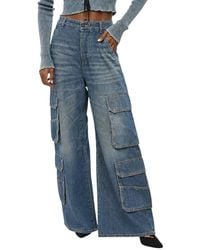 DIESEL - Loose Low Rise Jeans - Lyst