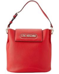 Love Moschino - Logo Small Bucket Bag - Lyst