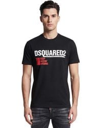DSquared² - Regular Logo T-Shirt - Lyst