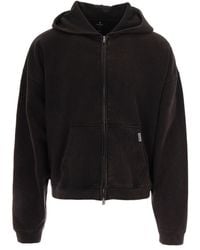 Represent - Boxy Zip Hoodie - Lyst