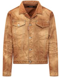 DSquared² - Shirt Collar Jacket - Lyst