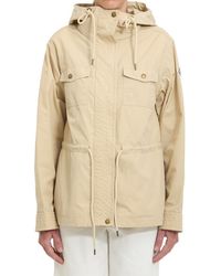 Moncler - Solid Hood Jacket - Lyst