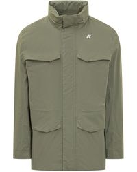 K-Way - Solid Hood Jackets - Lyst
