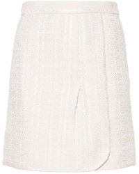 IRO - Cotton Blend Wrapped Skirt - Lyst