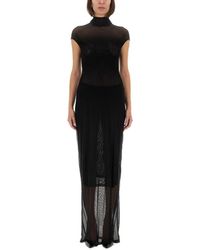 Jean Paul Gaultier - Polyamide Dress Nylon - Lyst