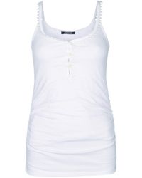 Jacquemus - Solid Scoop Neck Top - Lyst