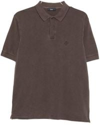 Herno - Logo Cotton Polo Shirt - Lyst