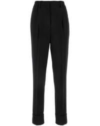 Prada - Wool Blend Pant - Lyst