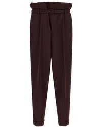 Saint Laurent - Wool Casual Pants - Lyst