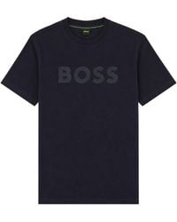 BOSS - Dark Crew Neck T-Shirt - Lyst