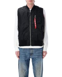 Alpha Industries - Nylon Vest - Lyst