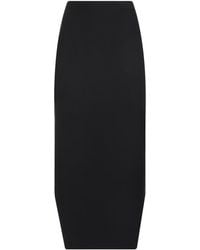 Givenchy - Front Kick Skirt - Lyst