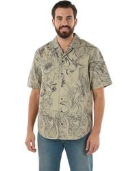 DSquared² - Regular Printed Shirt - Lyst