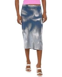 DIESEL - Calf Length Skirt - Lyst