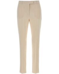 Max Mara - Tailored Flat Front Pants - Lyst
