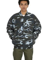 we11done - Camo Bomber Jacket - Lyst