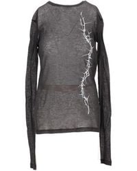 Ann Demeulemeester - Fiene Slim Fit Long Sleeve T-Shirt - Lyst