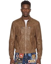 DSquared² - Mandarin Collar Jacket - Lyst