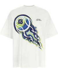 CASABLANCA - Cotton T-Shirt - Lyst