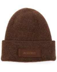 Jacquemus - Logo Beanie Cap - Lyst