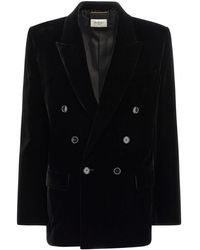 Saint Laurent - 'Cassandre' Blazer - Lyst
