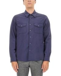 Aspesi - Solid Shirt - Lyst