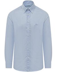 Etro - Slim Solid Shirt - Lyst
