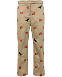 Thom Browne - Mid-Rise Tailored Twill Trousers - Lyst