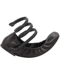 Rene Caovilla - Embellished Cleo Ballet Flats - Lyst
