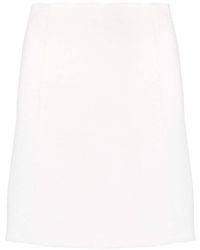 P.A.R.O.S.H. - Above-Knee Wool Skirt - Lyst