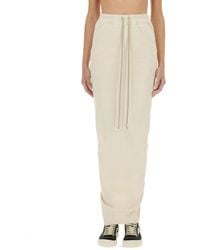 Rick Owens - Solid Maxi Skirt - Lyst