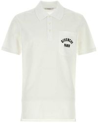 Givenchy - Piquet Polo Shirt - Lyst