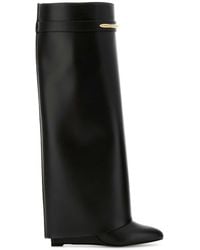 Givenchy - Leather Shark Boots - Lyst