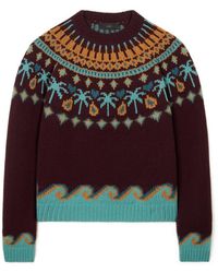 Alanui - Crew Neck Sweater - Lyst