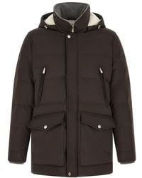 Brunello Cucinelli - Polyamide Parka Clothing - Lyst
