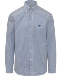 Etro - Regular Stripes Shirt - Lyst