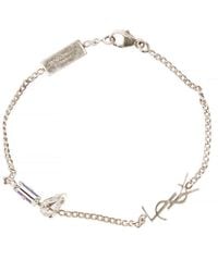 Saint Laurent - Cassandre Charm Bracelet - Lyst