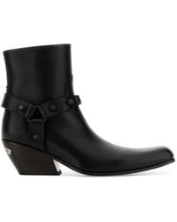 Balenciaga - Solid Square Toe Boots - Lyst