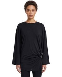 The Attico - Crew Neck Mini Dress - Lyst