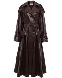 Chloé - Belted Buttoned Coat - Lyst