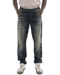 DIESEL - Relaxed Drawstring Jeans - Lyst