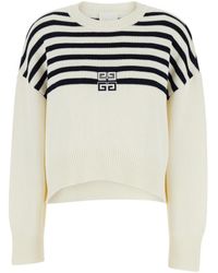 Givenchy - Wool Blen Crew-Neck Sweater - Lyst