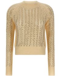 Ermanno Scervino - Baguette Studded Sweater - Lyst